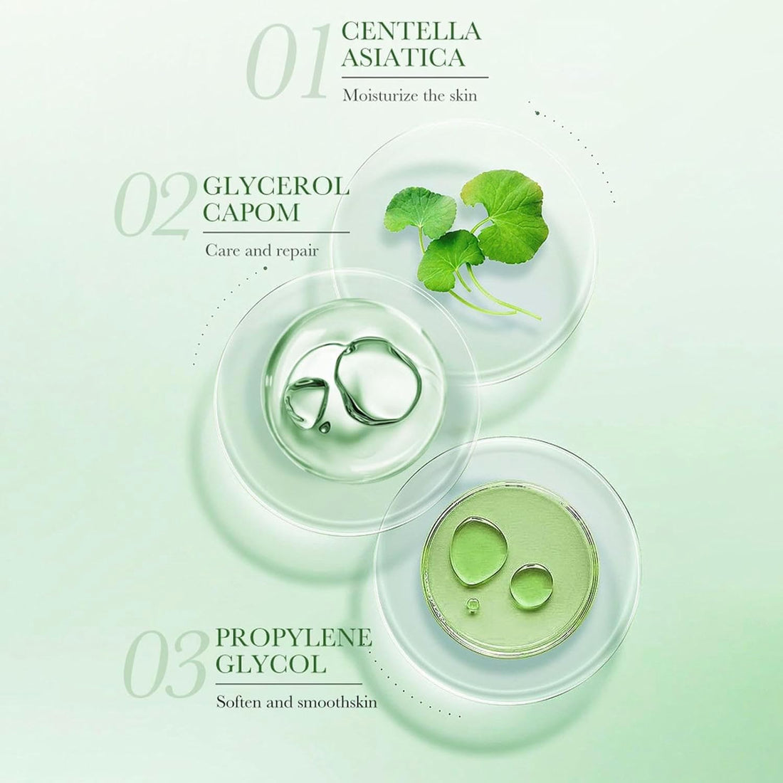 BIOAQUA Centella Asiatica Soothing Dryness Repair Toner Hydration Oil Control Anti-Acne Moisturizing Skincare 120ml/4.06fl.oz