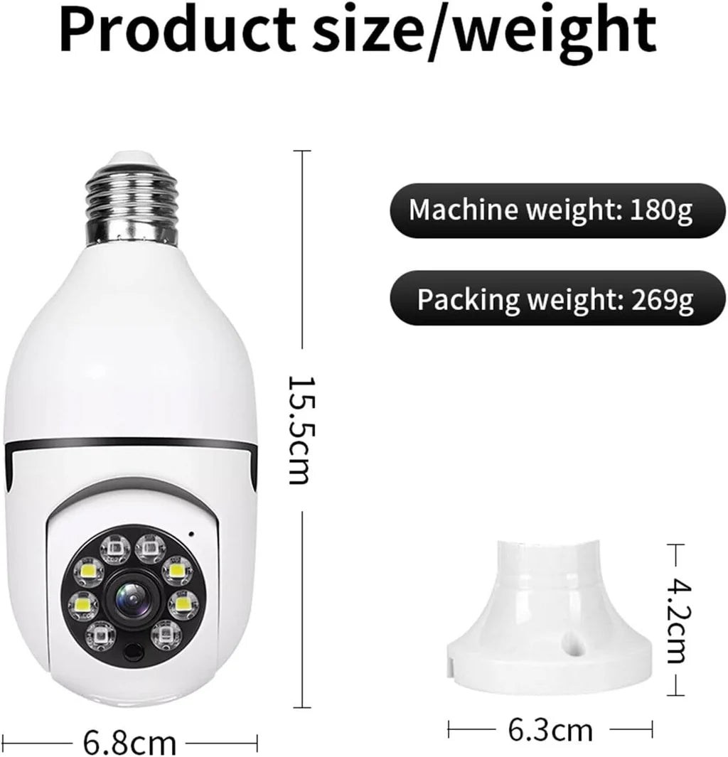 360 Captivating WiFi Panorama Camera by & Wireless WIFI Outdoor CCTV Monitor Smart Home Security, Easy To View Install, Your Ultimate Home Sentinel