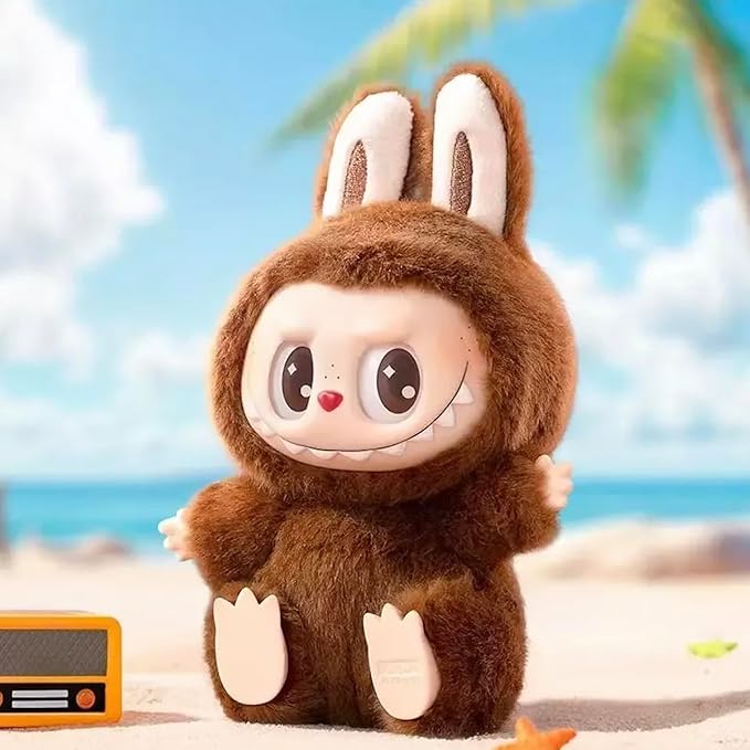 Random blind box labu the monster keychain 17 cm pack of 1. fashion school beg back pack bubu