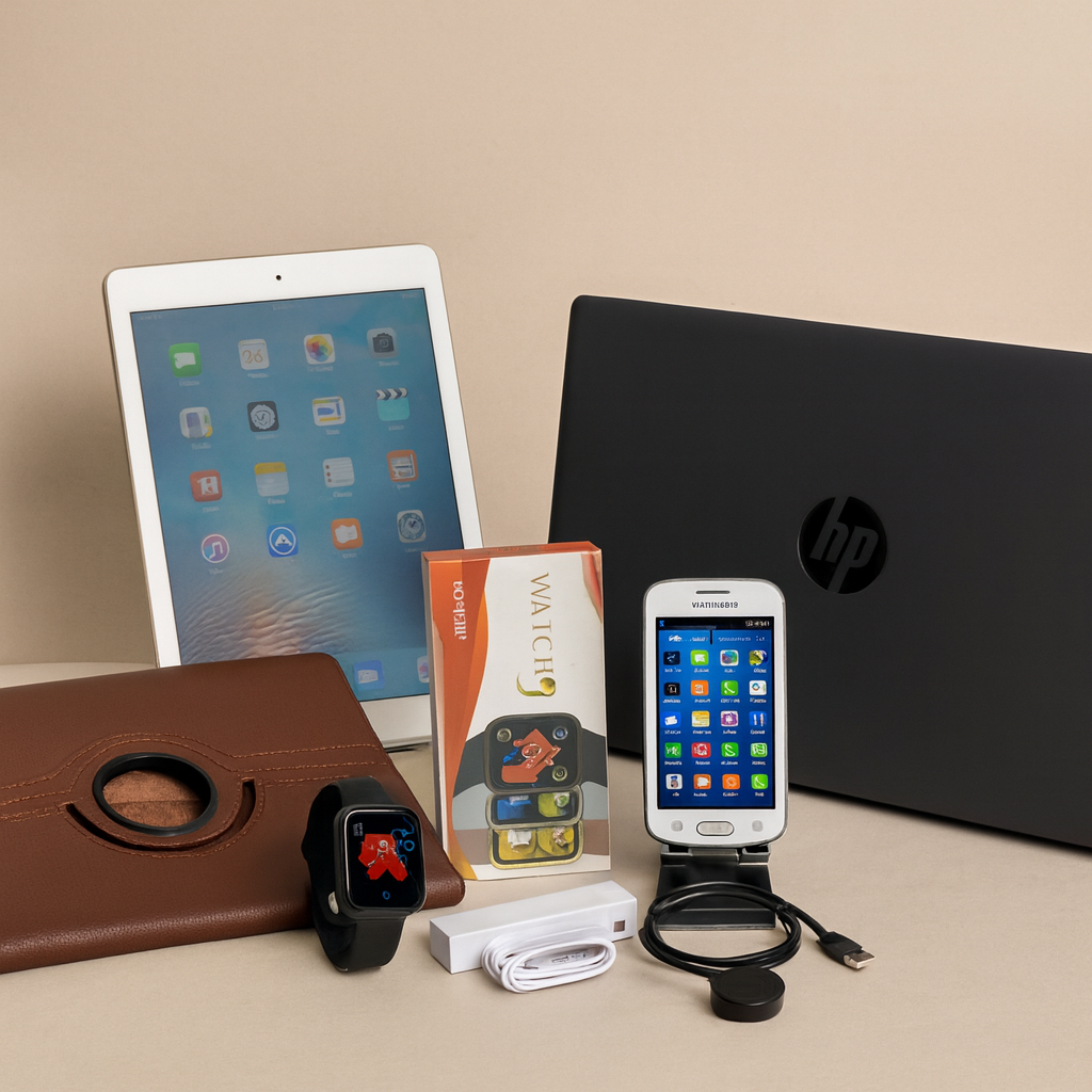 7 in 1 Deal - Laptop , Tablet, Smart Phone, Watch And Accessories